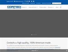 Tablet Screenshot of cortechusa.com